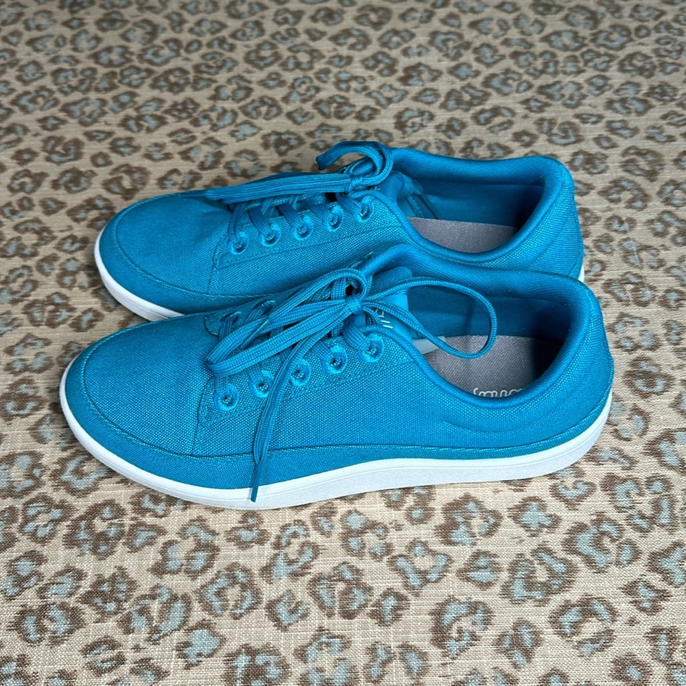 EUC ALLBIRDS Canvas Pacers sneakers 9